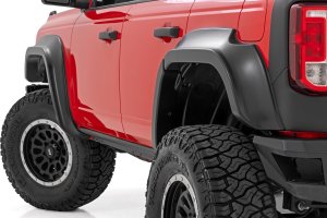 Ford Bronco Fender Flares - Rough Country - M7 Carbonized Gray - '21-'25